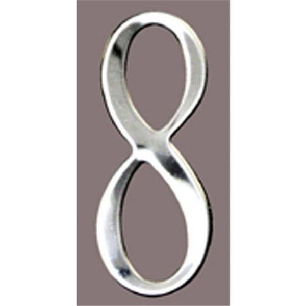 Mailbox Accessories Mailbox Accessories SS2-Number 8 Stnls Steel Address Numbers Size - 2  Number - 8-Stainless Steel SS2-Number 8